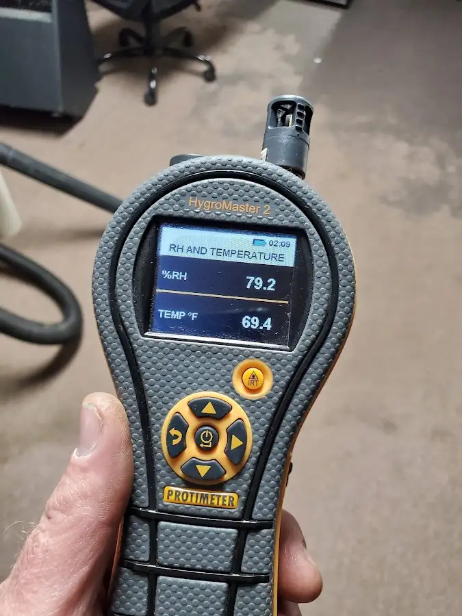 Moisture meter humidity assessment for Fire & Smoke Damage Restoration in Ashwaubenon